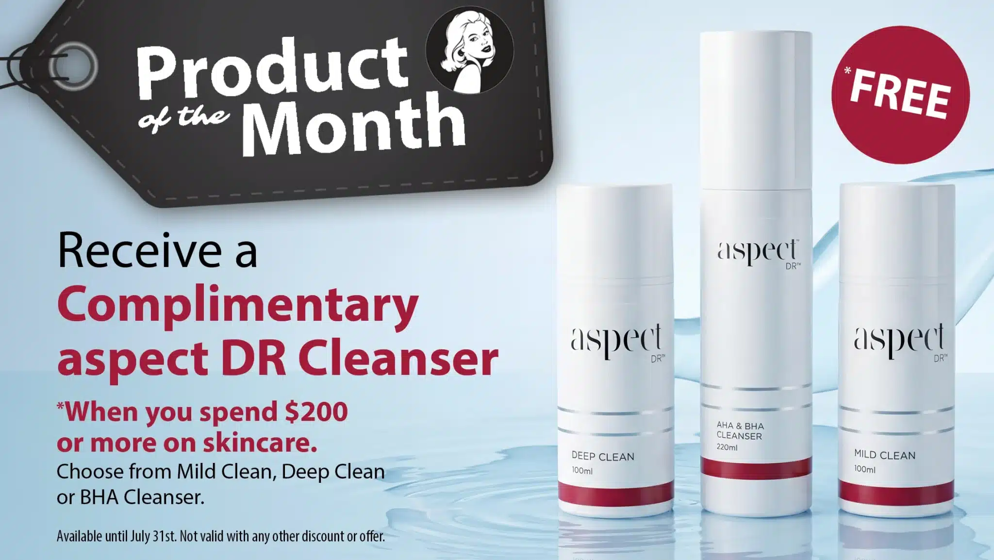 aspectDR Cleanser Sale